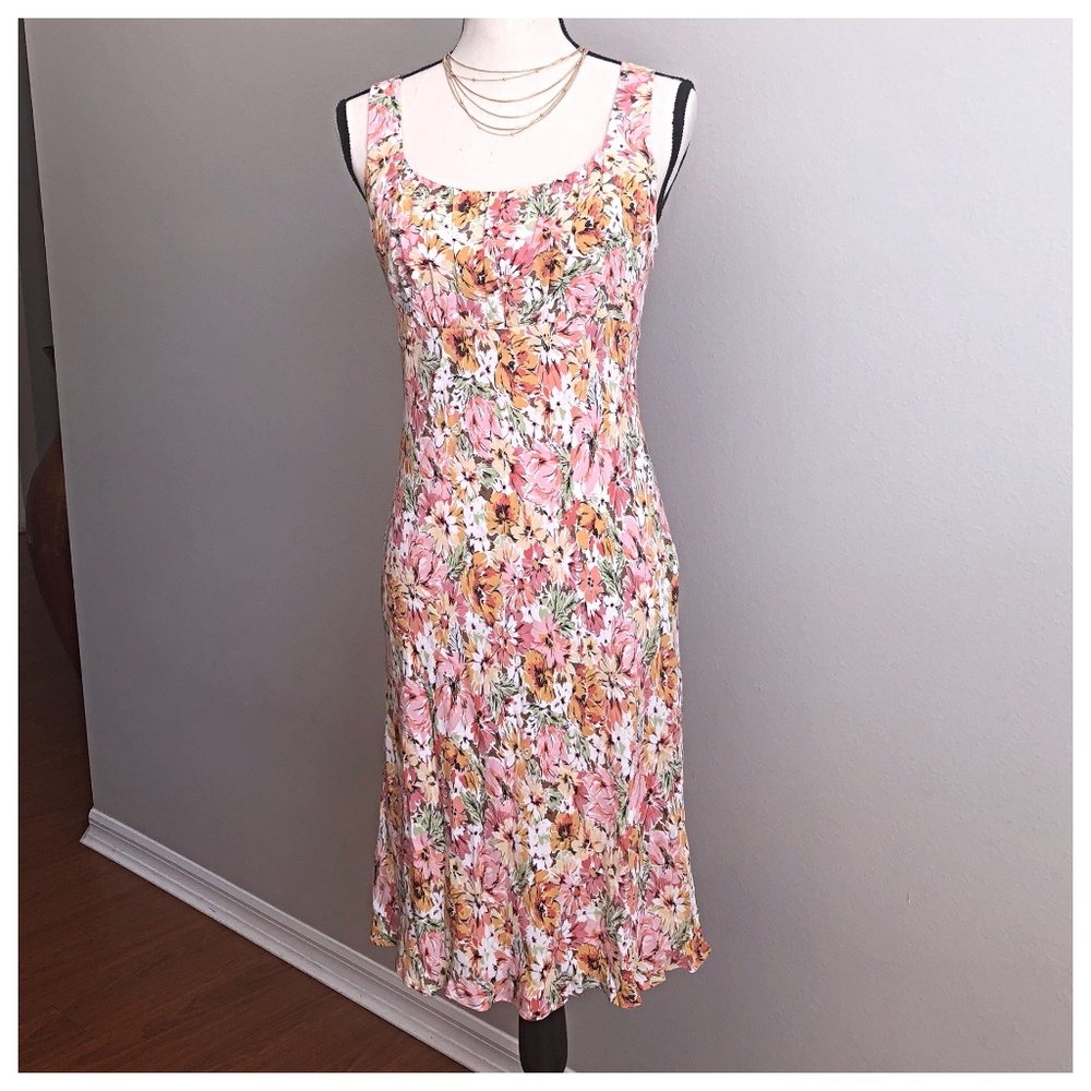 LOFT By Ann Taylor Easter Floral Dress